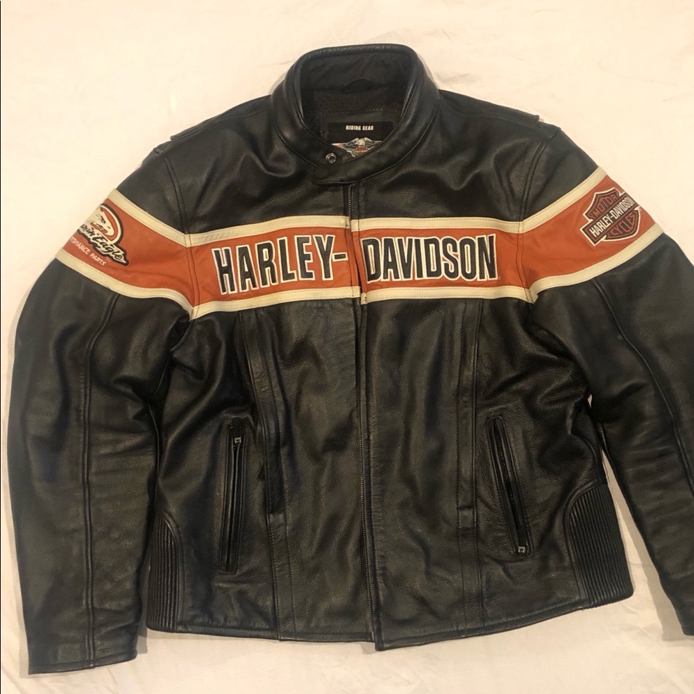 Men Harley Davidson leather jacket